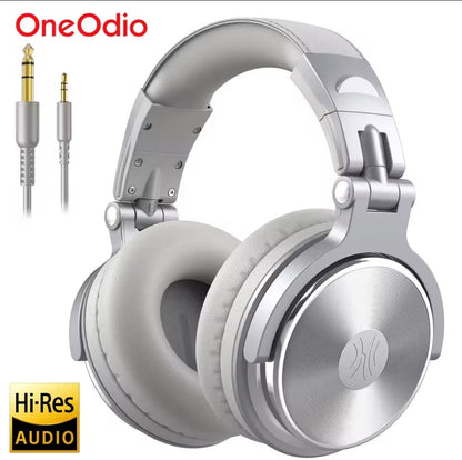 Oneodio Pro 10 casque filaire sur l'oreille haute résolution Audio casque filaire avec Microphone Studio DJ casque stéréo 3.5mm/6.35mm